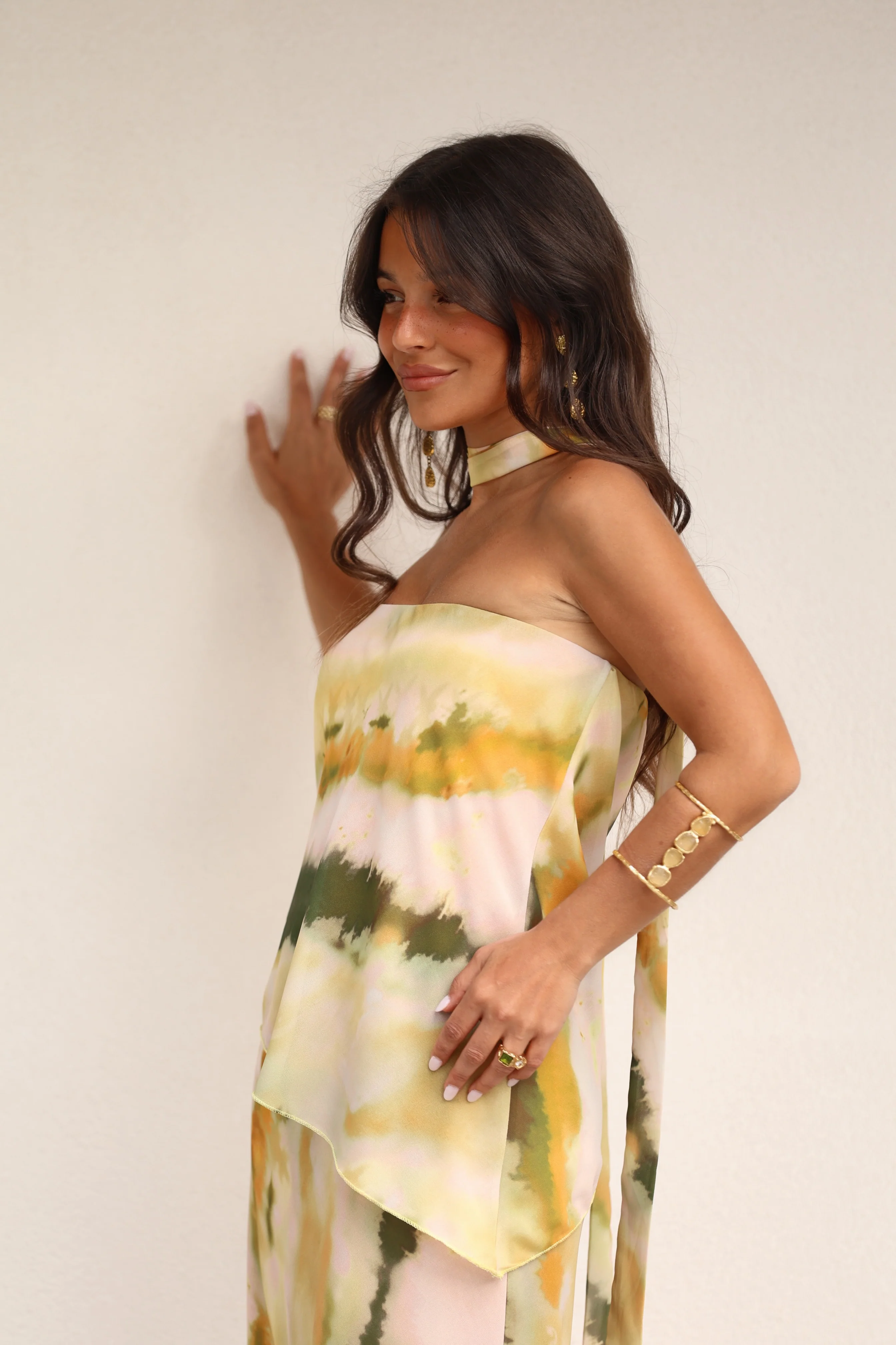 Aitana Dress in Green - Image 6