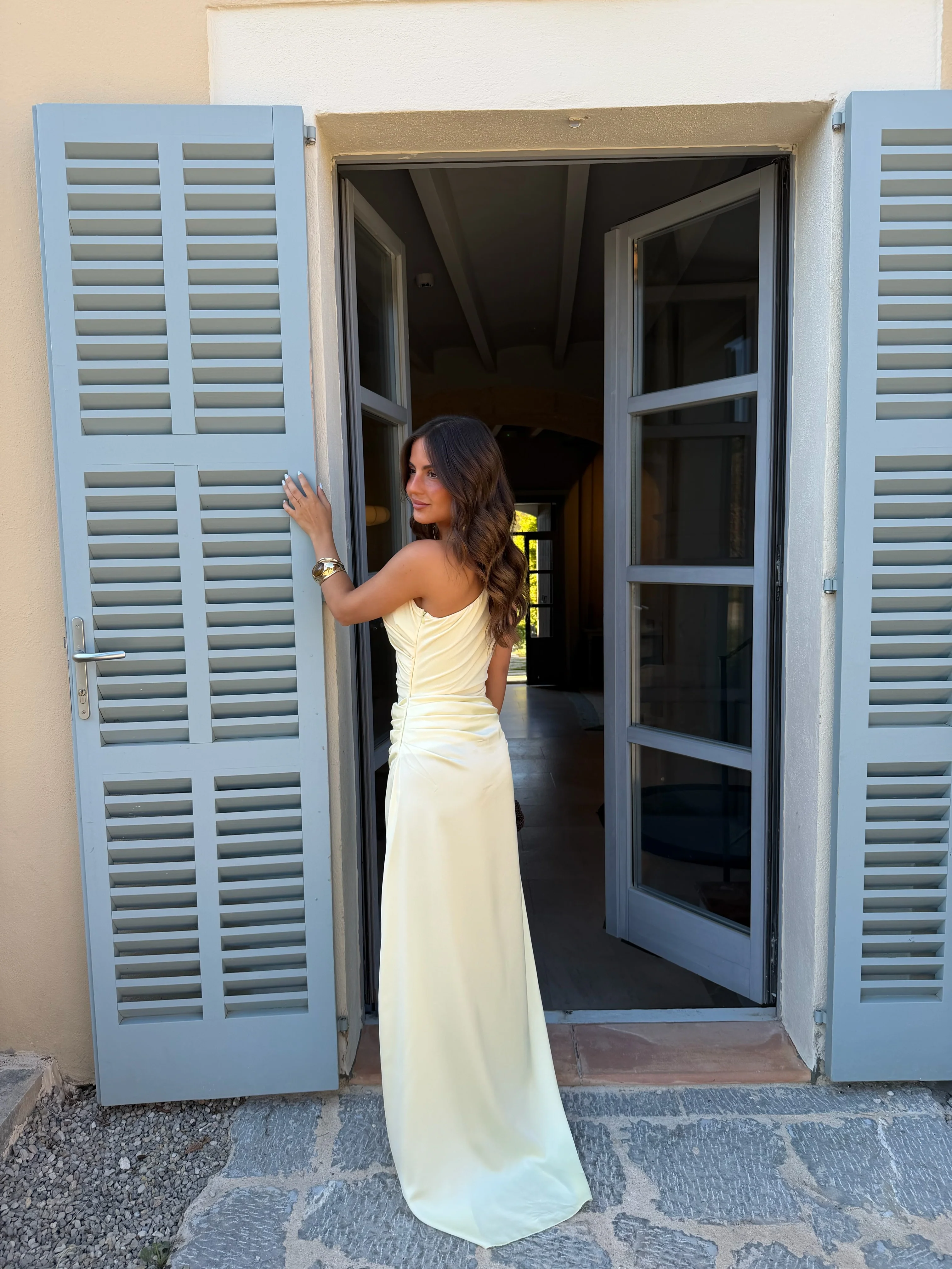 Amira Dress in Yellow - Shipping/Envio from 03/08 to 10/08 - Image 8
