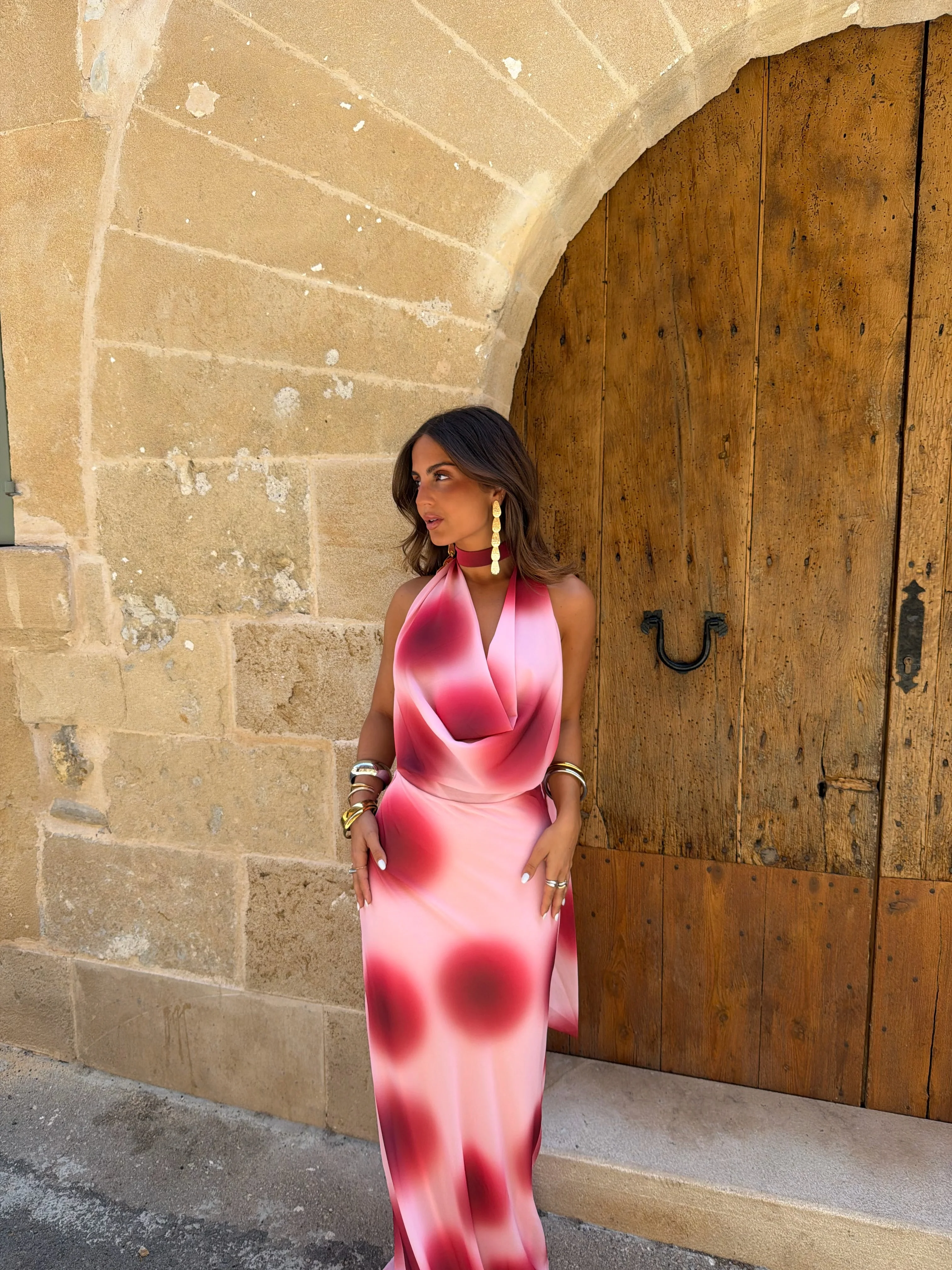 Cherry Pink Dress - Image 5