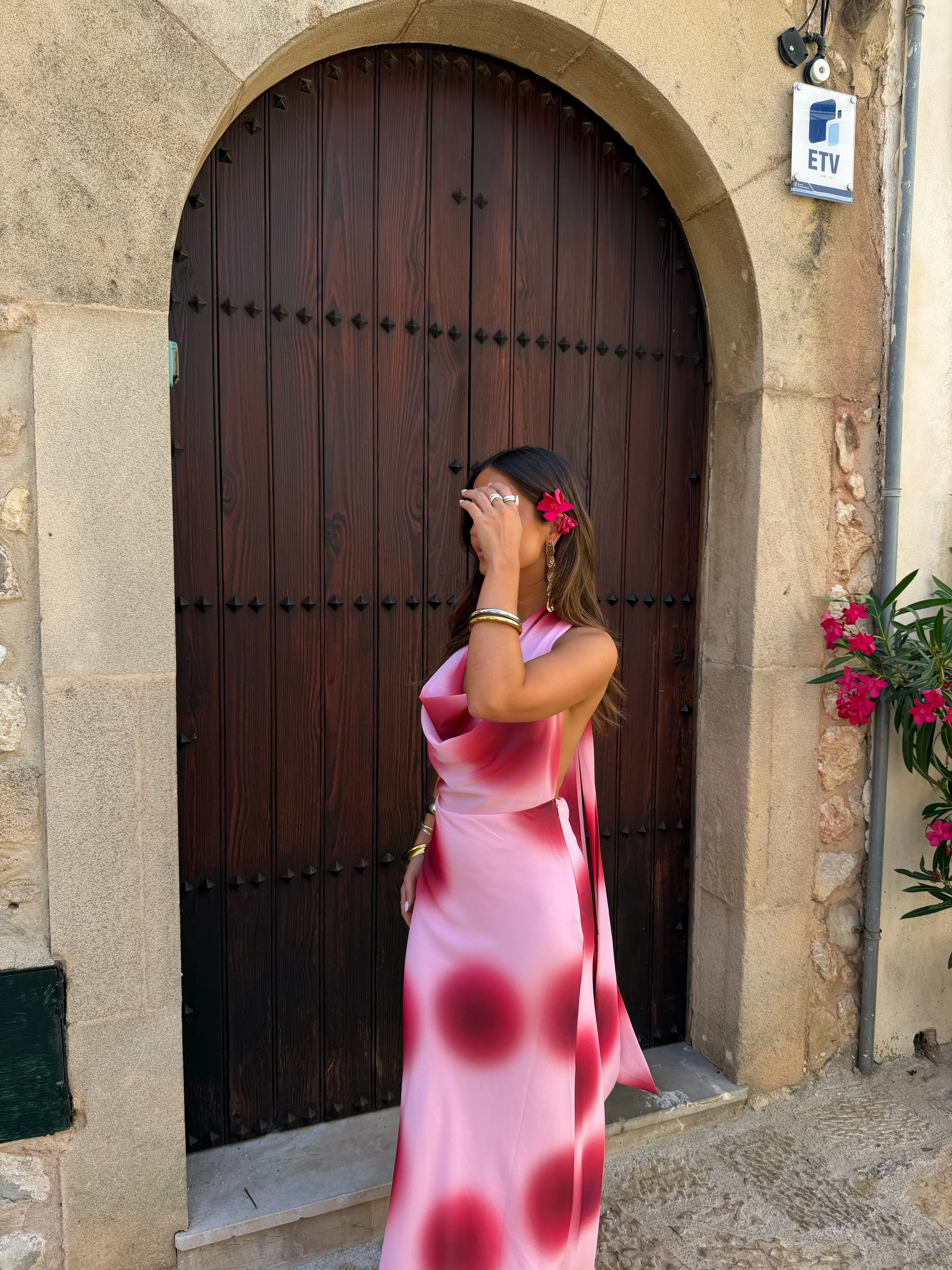 Cherry Pink Dress - Image 7