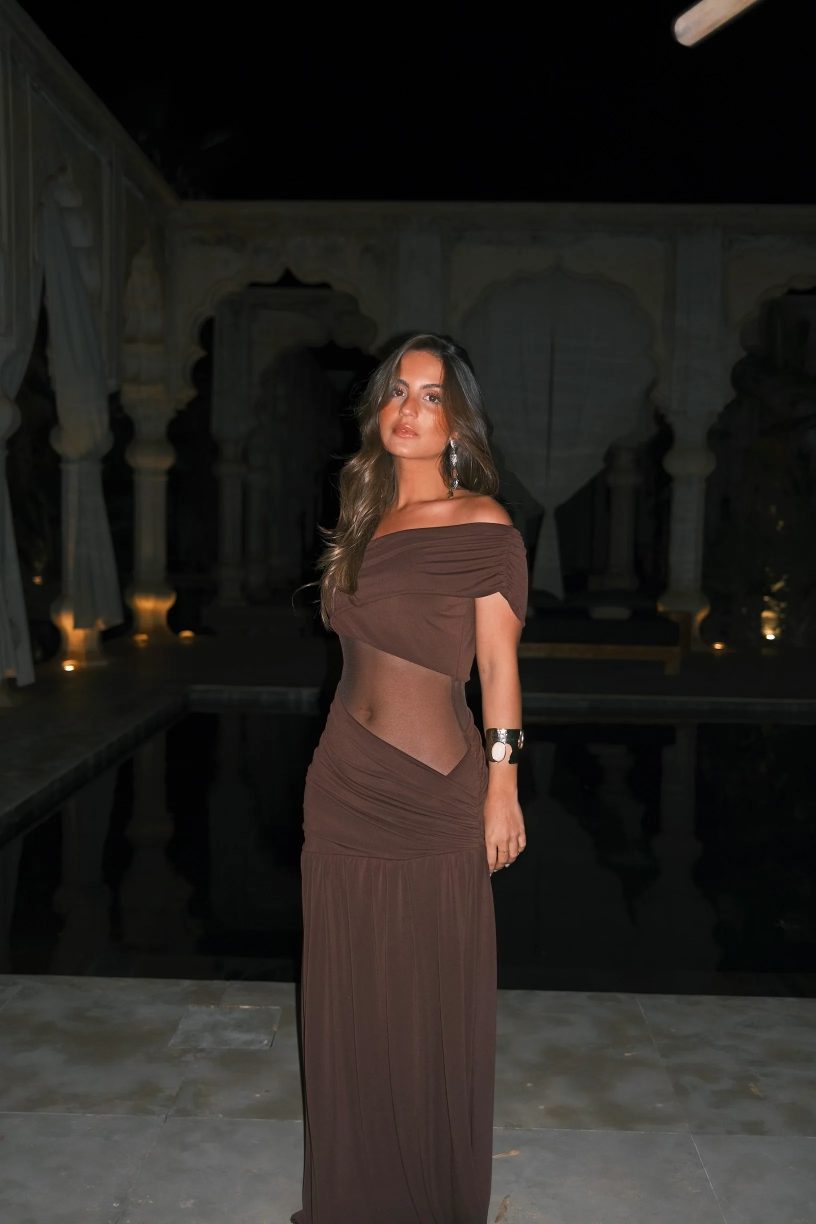 Dune Dress in Brown - Image 5
