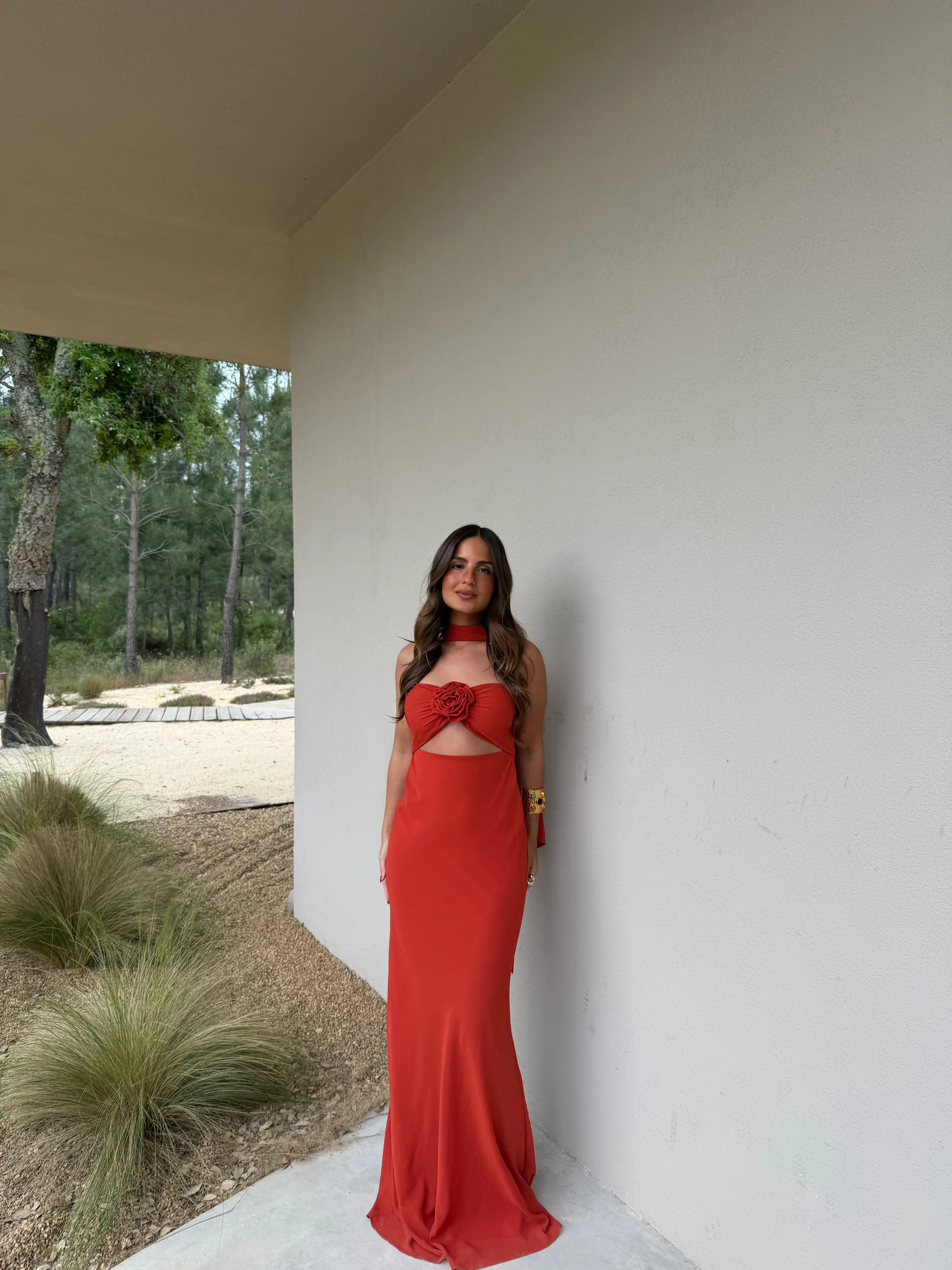Terracota with Flower Dress - Shipping/Envio 13/07 to 17/07 - Image 3