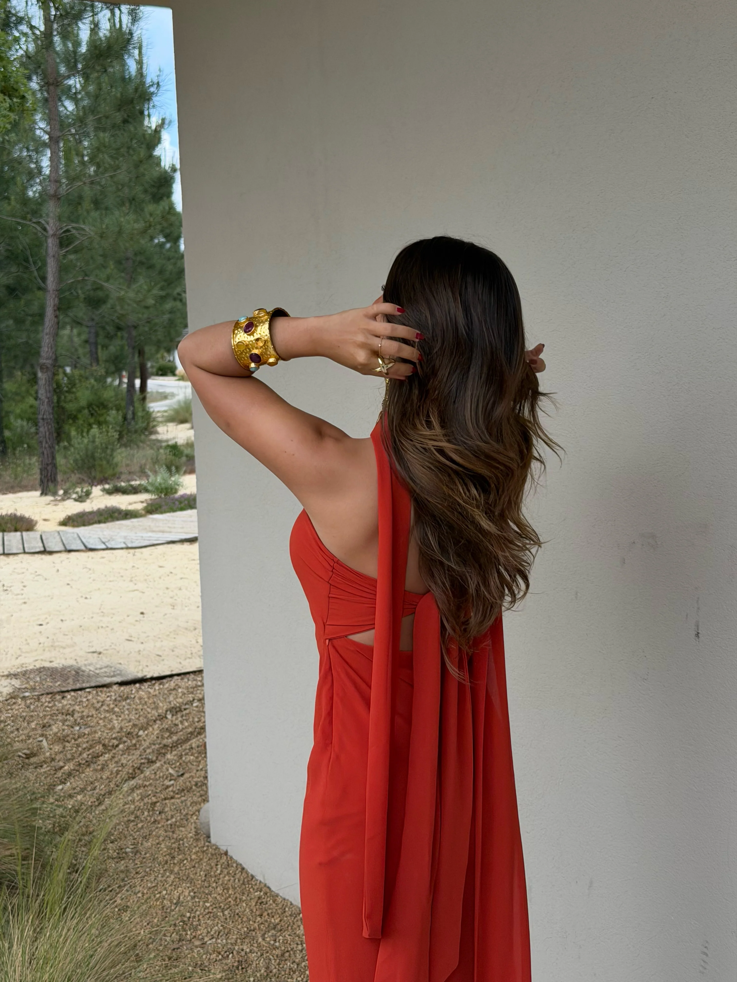 Terracota with Flower Dress - Shipping/Envio 13/07 to 17/07 - Image 4