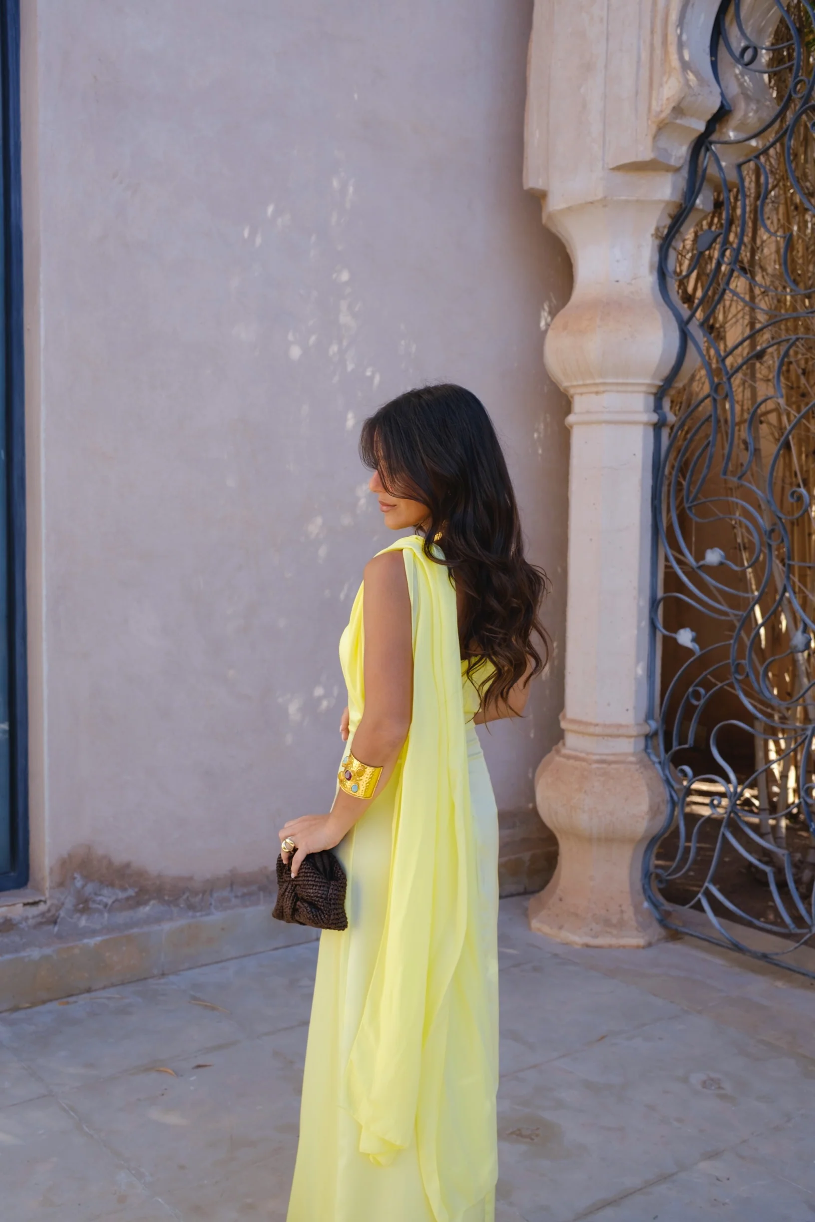 Triana Dress in Yellow - Image 10