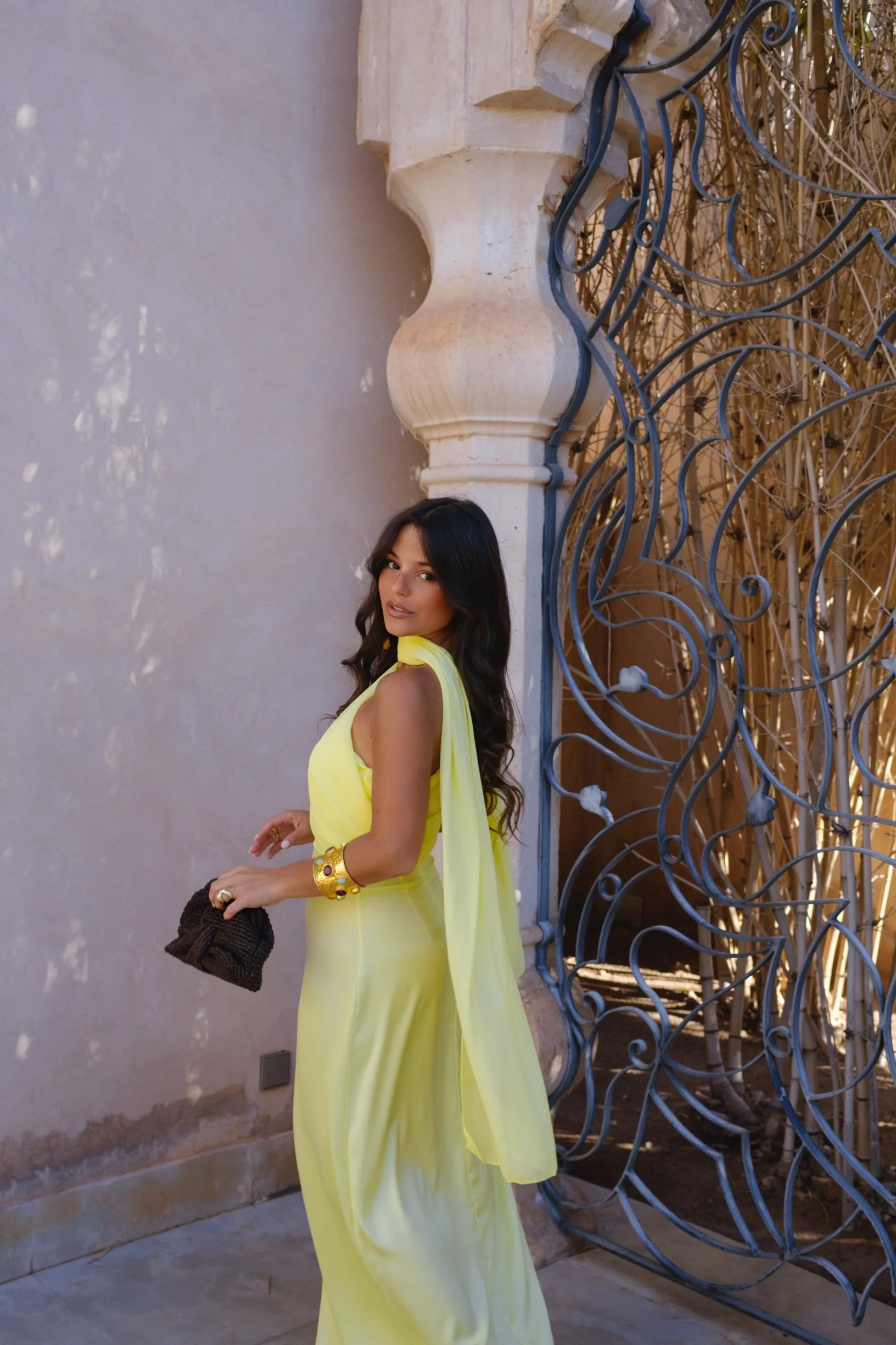 Triana Dress in Yellow - Image 12