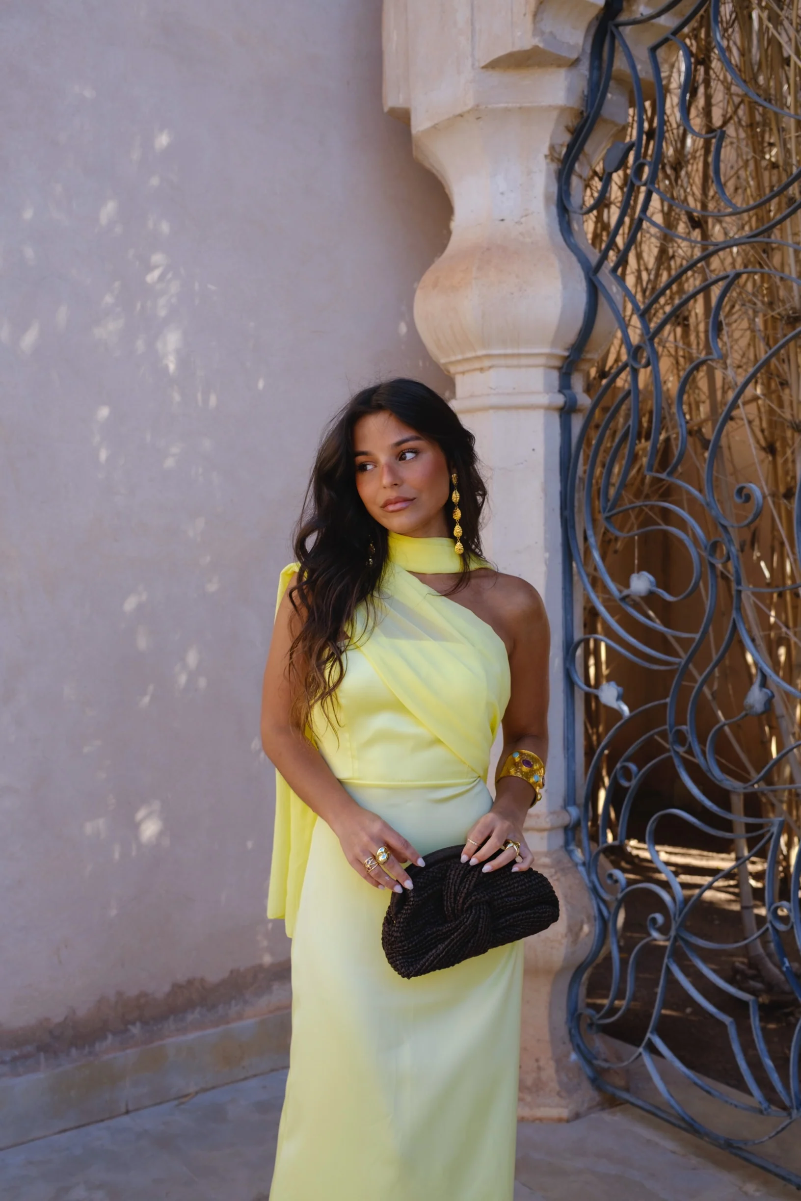 Triana Dress in Yellow - Image 3