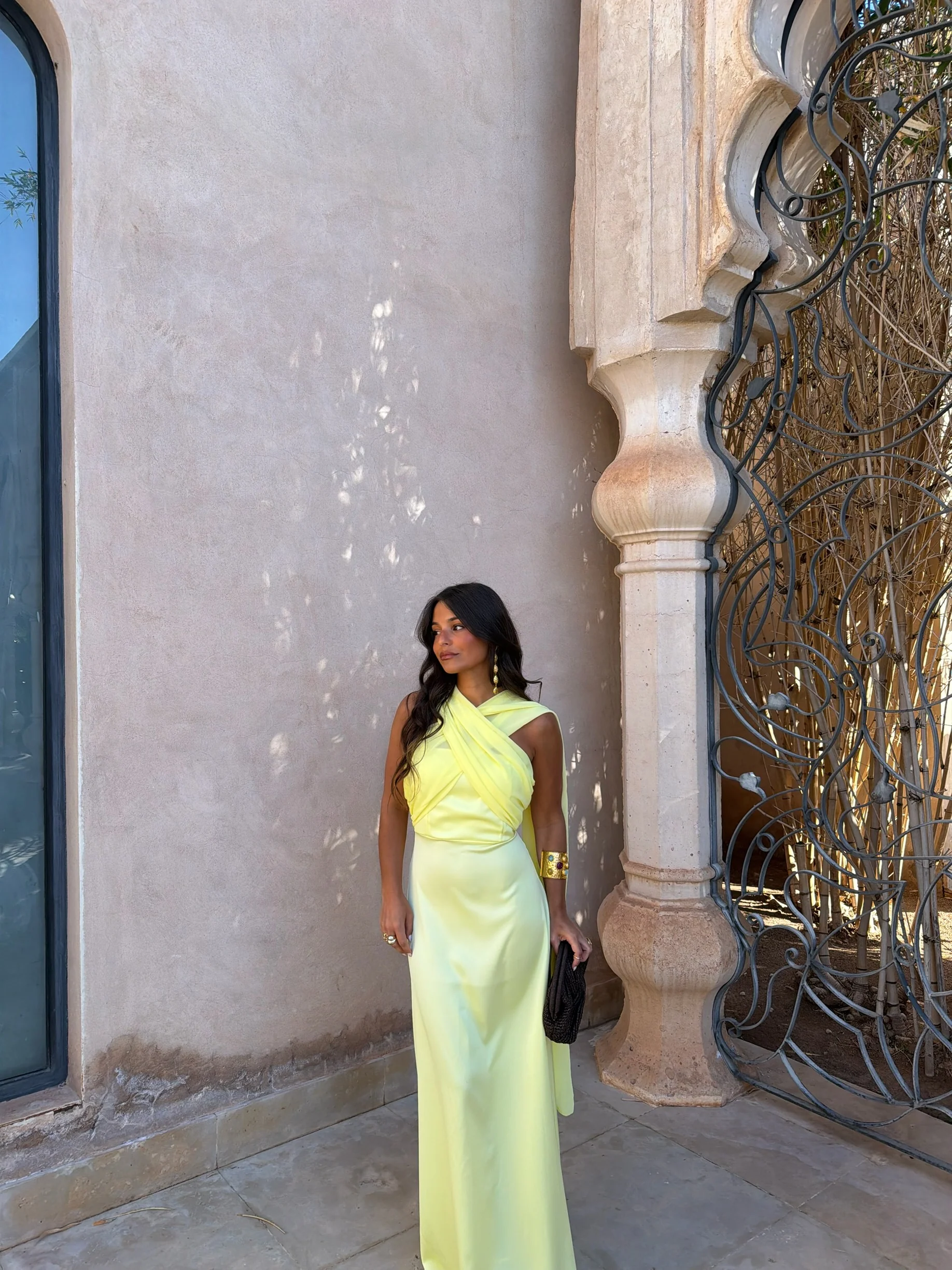 Triana Dress in Yellow - Image 6